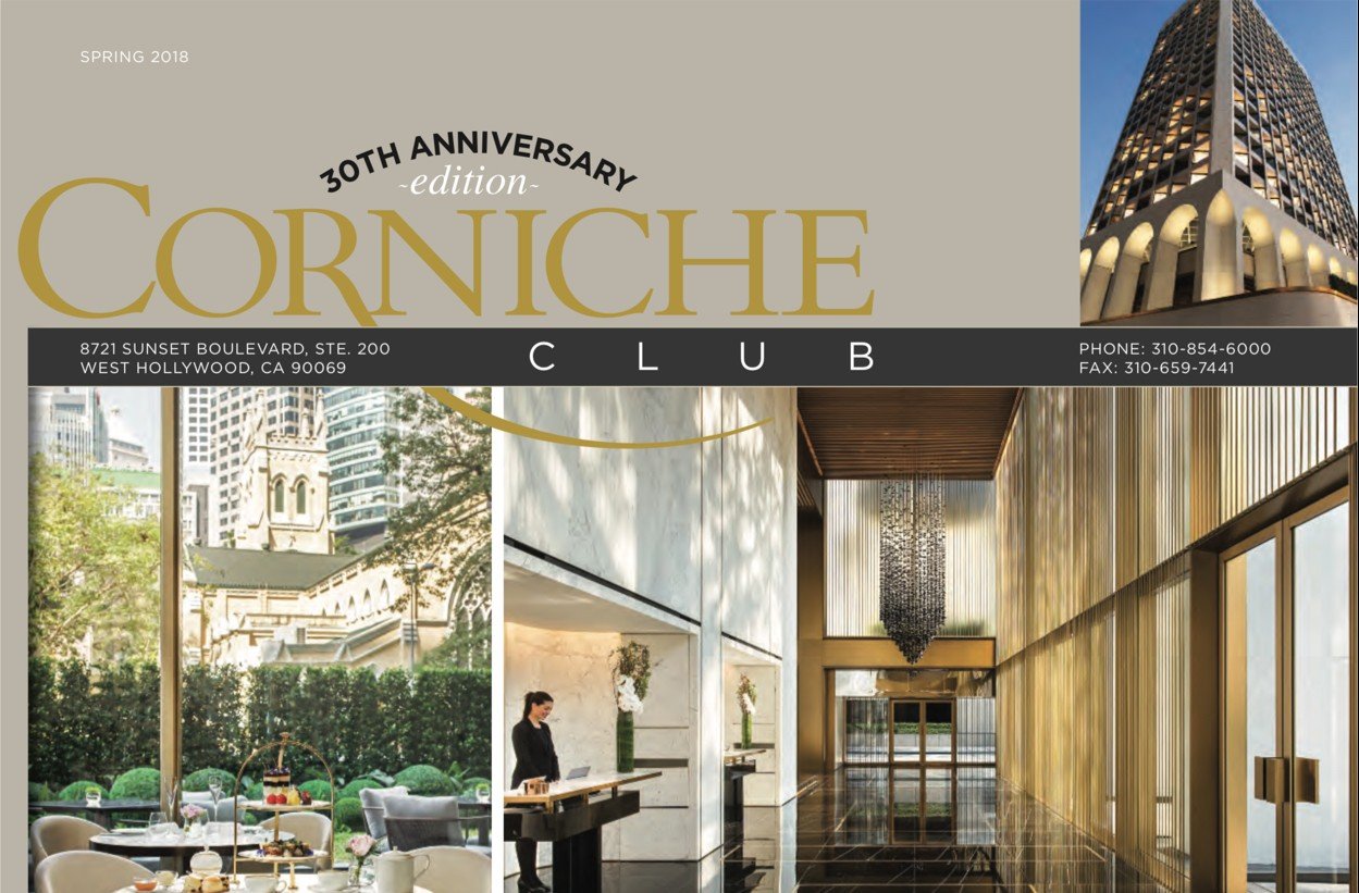30th Anniversary Corniche Club Newsletter